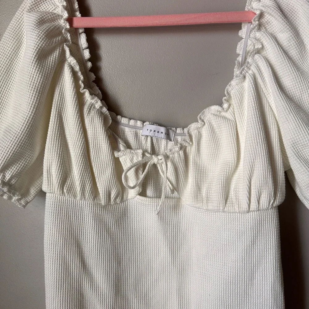 Topshop milkmaid bodysuit - Picture 2 of 2